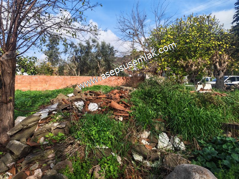 SARIKÖYDE 427 m² SATILIK MÜSTAKİL EV YAPIMINA UYGUN İMARLI ARSA