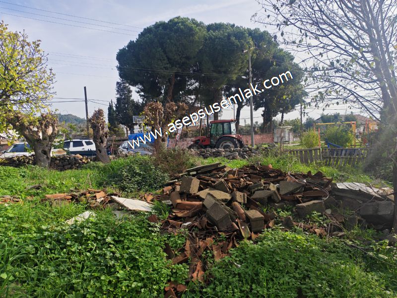 SARIKÖYDE 427 m² SATILIK MÜSTAKİL EV YAPIMINA UYGUN İMARLI ARSA