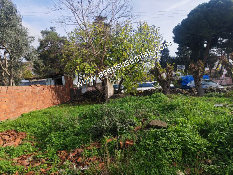 SARIKÖYDE 427 m² SATILIK MÜSTAKİL EV YAPIMINA UYGUN İMARLI ARSA