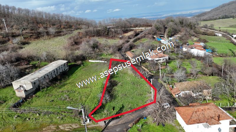 ACİL 1.004 m2 ÇİFTLİKALAN, DOĞA İÇİNDE, YOLA CEPHELİ İMARLI ARSA