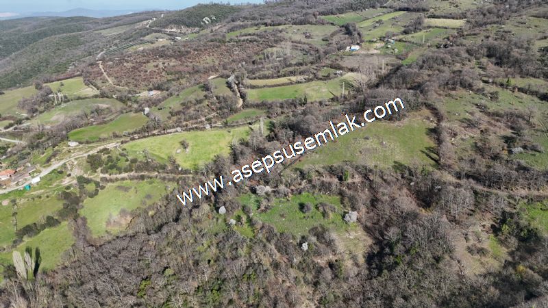 Gönen Yörükkeçidere’de 23.141 m² Yola Cephe | Projeli Yatırımlık Arazi 