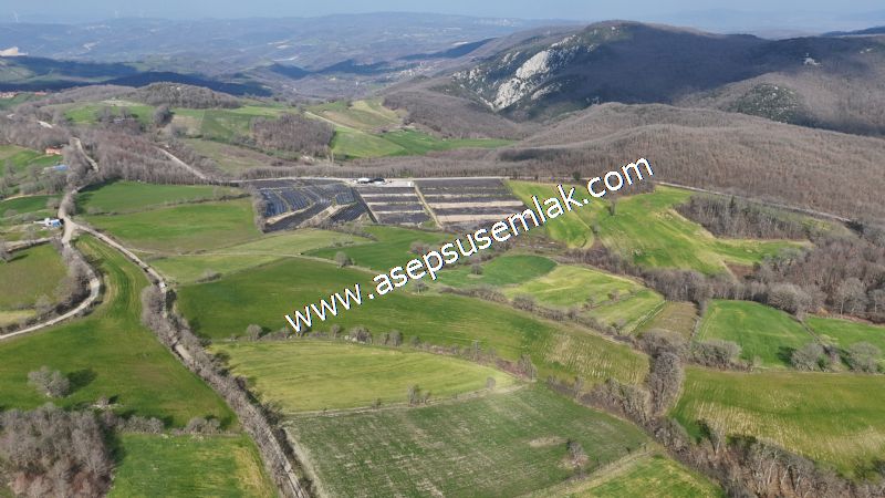 GÖNEN ÇOBANHAMİDİYE’DE ORMAN MANZARALI • ÇİFT KADASTRO YOL CEPHELİ • 15.850 m² SATILIK TARLA