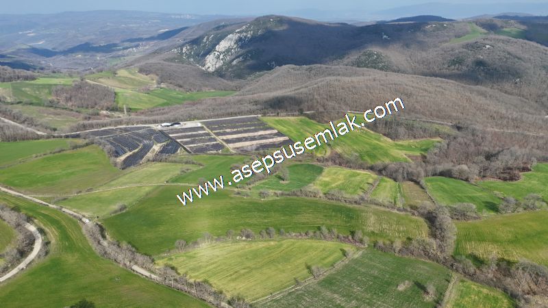 GÖNEN ÇOBANHAMİDİYE’DE ORMAN MANZARALI • ÇİFT KADASTRO YOL CEPHELİ • 15.850 m² SATILIK TARLA