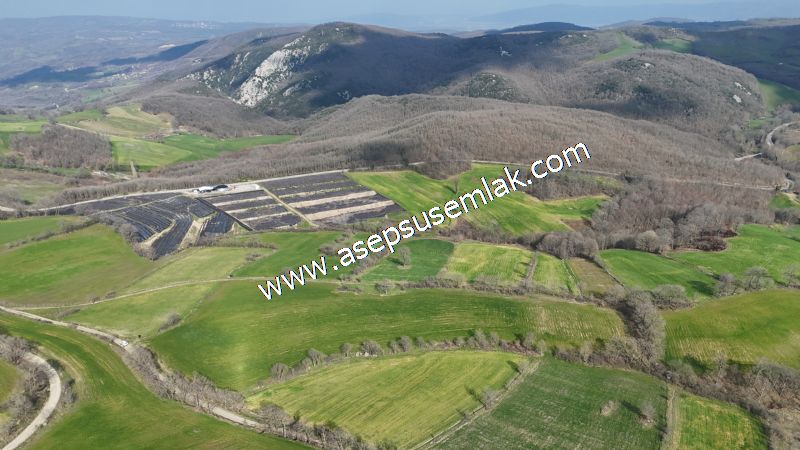 GÖNEN ÇOBANHAMİDİYE’DE ORMAN MANZARALI • ÇİFT KADASTRO YOL CEPHELİ • 15.850 m² SATILIK TARLA