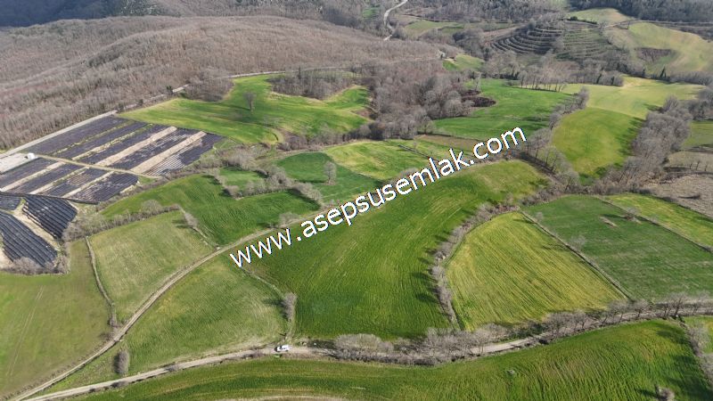 GÖNEN ÇOBANHAMİDİYE’DE ORMAN MANZARALI • ÇİFT KADASTRO YOL CEPHELİ • 15.850 m² SATILIK TARLA