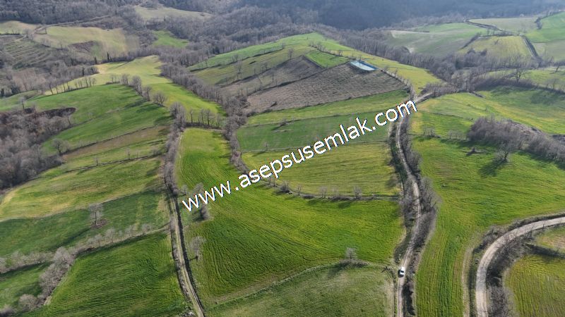 GÖNEN ÇOBANHAMİDİYE’DE ORMAN MANZARALI • ÇİFT KADASTRO YOL CEPHELİ • 15.850 m² SATILIK TARLA