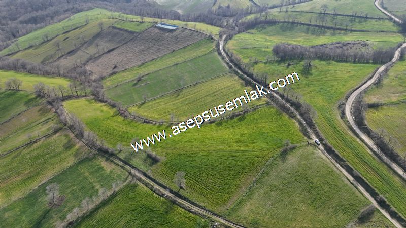 GÖNEN ÇOBANHAMİDİYE’DE ORMAN MANZARALI • ÇİFT KADASTRO YOL CEPHELİ • 15.850 m² SATILIK TARLA