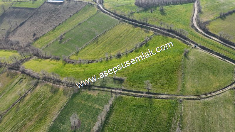 GÖNEN ÇOBANHAMİDİYE’DE ORMAN MANZARALI • ÇİFT KADASTRO YOL CEPHELİ • 15.850 m² SATILIK TARLA