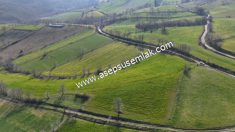 GÖNEN ÇOBANHAMİDİYE’DE ORMAN MANZARALI • ÇİFT KADASTRO YOL CEPHELİ • 15.850 m² SATILIK TARLA