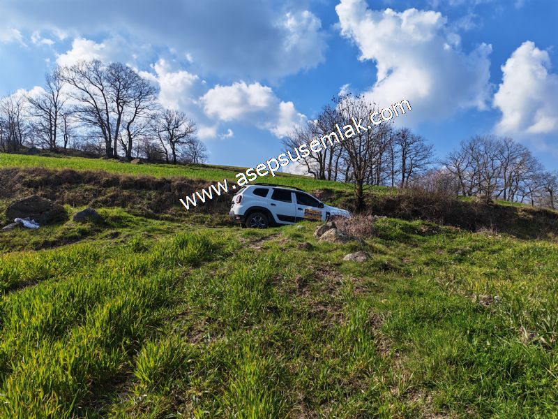 GÖNEN ÇOBANHAMİDİYE’DE ORMAN MANZARALI • ÇİFT KADASTRO YOL CEPHELİ • 15.850 m² SATILIK TARLA