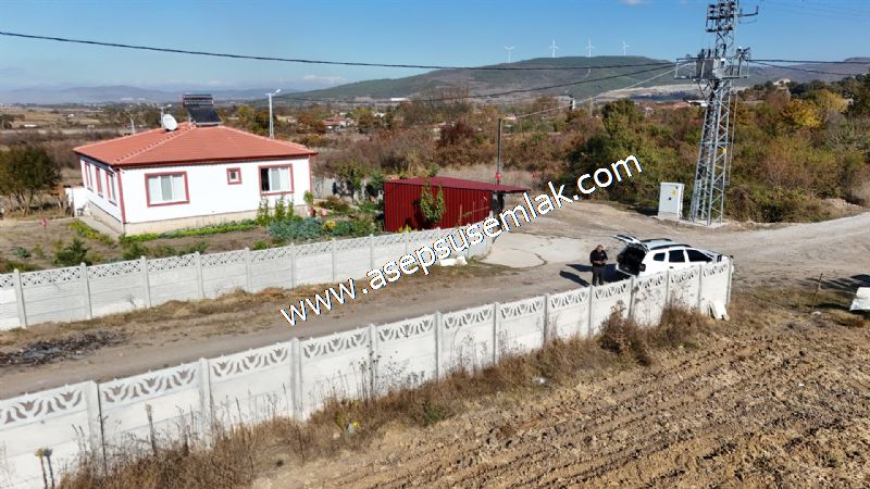 861 M2 Müstakil Köy Evi, Villa Arsa 2 Kat %40 İmarlı Gönen'e 5Km