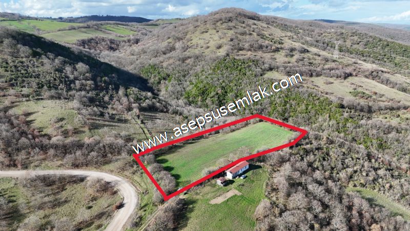 7.700 m2 Çiftlik, Bağ-Bahçe, Hobi Bahçe, Kadastro Yola Cepheli