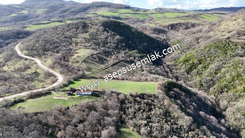 7.700 m2 Çiftlik, Bağ-Bahçe, Hobi Bahçe, Kadastro Yola Cepheli
