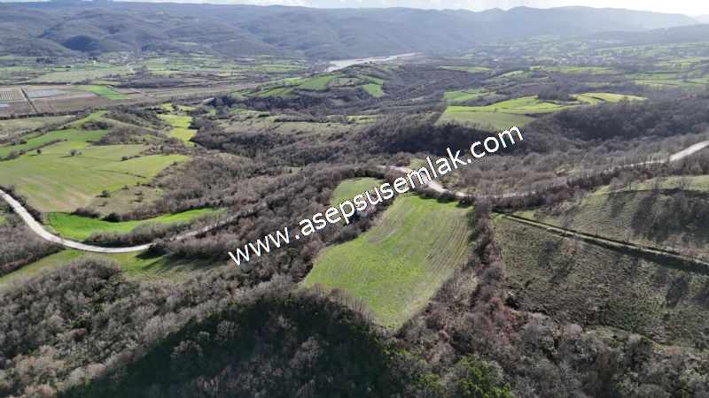 7.700 m2 Çiftlik, Bağ-Bahçe, Hobi Bahçe, Kadastro Yola Cepheli