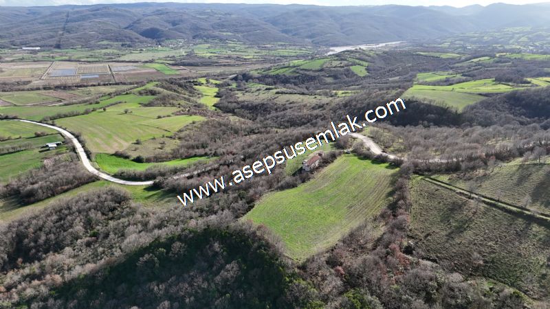 7.700 m2 Çiftlik, Bağ-Bahçe, Hobi Bahçe, Kadastro Yola Cepheli