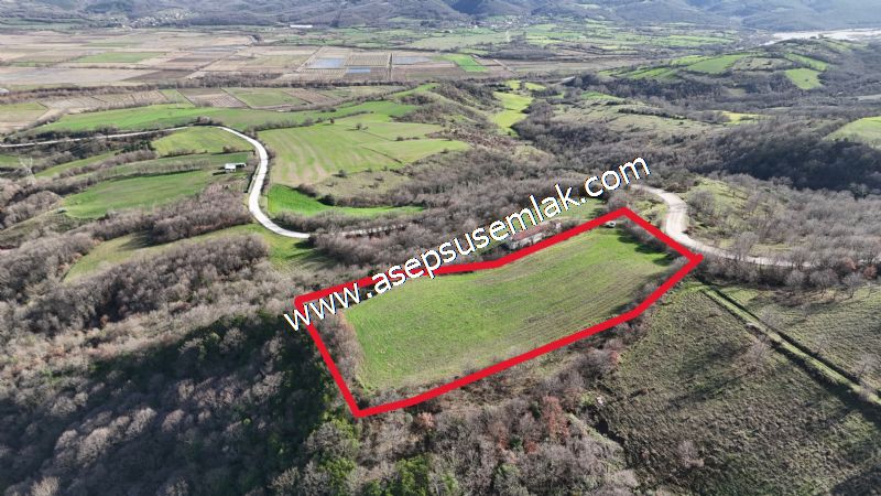 7.700 m2 Çiftlik, Bağ-Bahçe, Hobi Bahçe, Kadastro Yola Cepheli