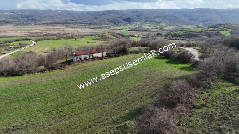 7.700 m2 Çiftlik, Bağ-Bahçe, Hobi Bahçe, Kadastro Yola Cepheli