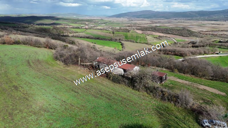 7.700 m2 Çiftlik, Bağ-Bahçe, Hobi Bahçe, Kadastro Yola Cepheli