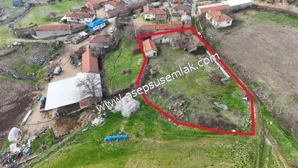 1.400 M2 Müstakil Köy Evi, Arsa 2 Kat %40 İmarlı Gönen Çakmak'ta