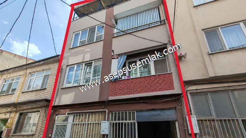 320 M2 (4 Katlı) Komple Bina Dükkan ve Daireler Gönen Plevne'de