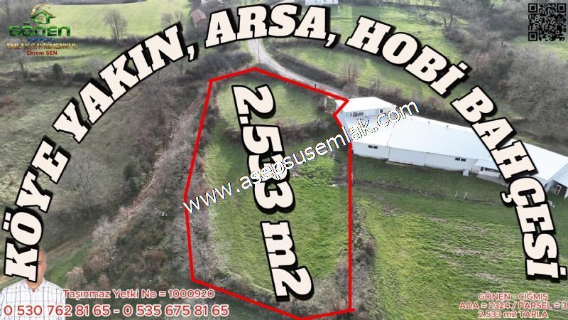 GÖNEN ÇIĞMIŞTA 2.533 m² TEK TAPU YOL CEPHELİ STRATEJİK YATIRIM