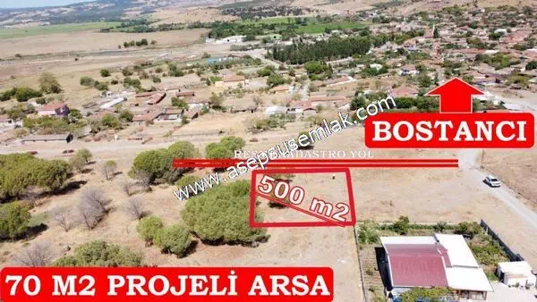 500 M2 (%40) 2 Kat İmarlı Arsa, Köy Evi, Projeli, Doğa Manzaralı