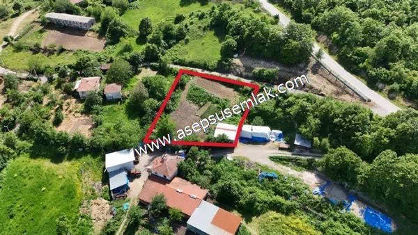 1.264 M2 Arsa Köy Evi (2Kat %40) Elektrik Su Var. İmarlı Gönen