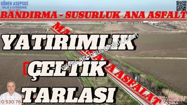 721 m2 Sulu Tarım Çeltik Tarlası, Hobi Bahçesi, Meyve, Bağ-Bahçe