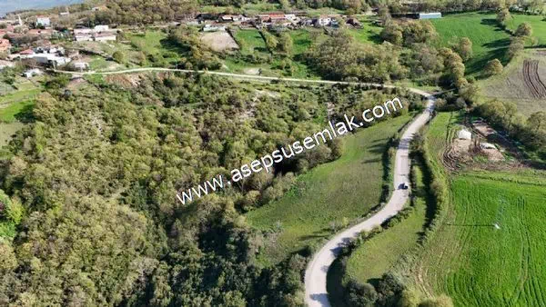 1.233 m2 Gönen Resmi Yolu Var Yatırımlık Bağ Bahçe Hobi Bahçesi